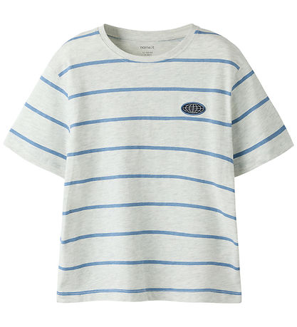 Name It T-shirt - NkmFritz - Light Grey Melange