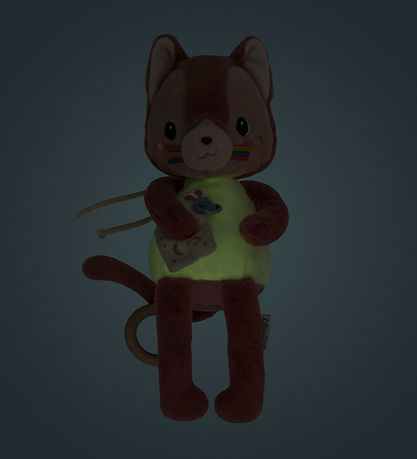 Lilliputiens Bamse m. Musik - Jeanne - Glow In The Dark