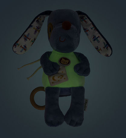 Lilliputiens Bamse m. Musik - Jules - Glow In The Dark