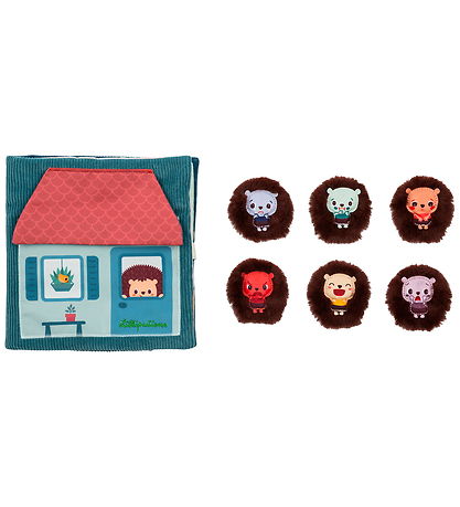 Lilliputiens Stofbog - Leon's Book Of Emotions