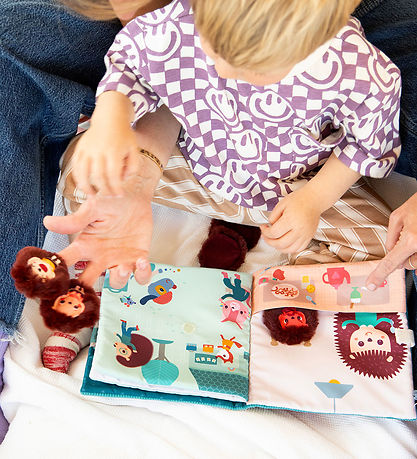 Lilliputiens Stofbog - Leon's Book Of Emotions