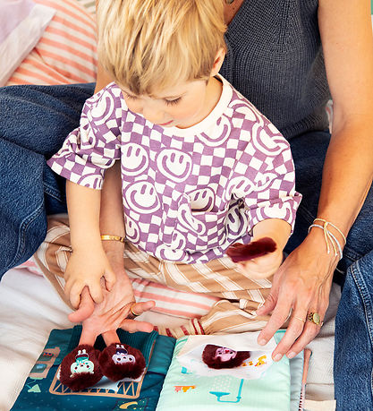 Lilliputiens Stofbog - Leon's Book Of Emotions