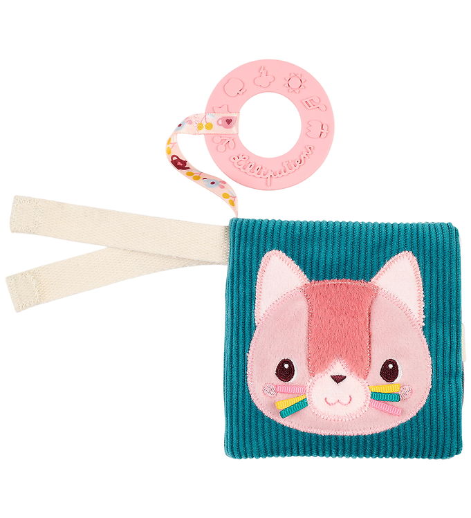 Lilliputiens Stofbog - 10x10 cm - Jeanne - Playbook