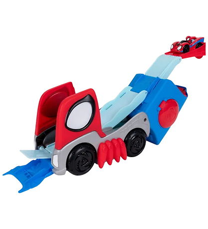 Spidey Køretøj - Spidey Amazing Metals Transforming Hauler Racew