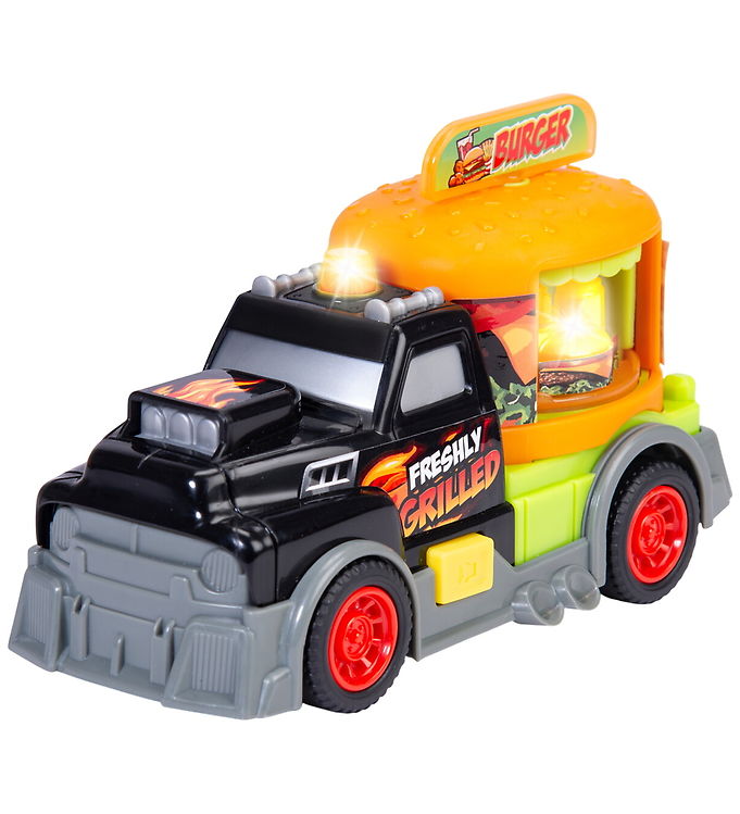 Dickie Toys Lastbil m. Lys/Lyd - Burger Truck