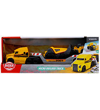 Dickie Toys Lastbil - Mack/Volvo Micro Builder Truck