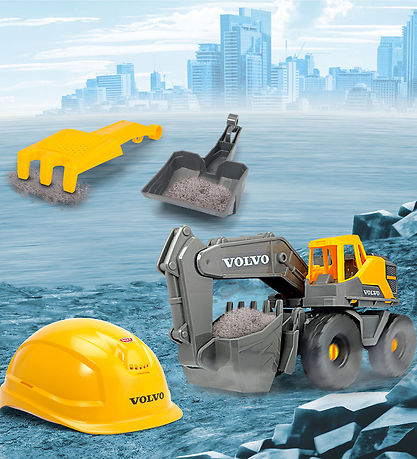 Dickie Toys Arbejdsbil - Volvo Tough Excavator Playset