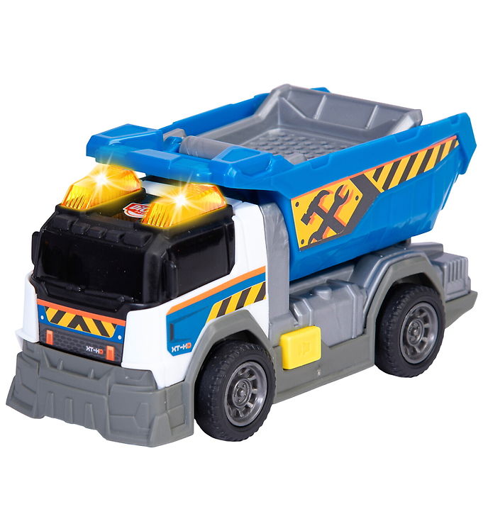 Dickie Toys Arbejdsbil m. Lys/Lyd - Dump Truck