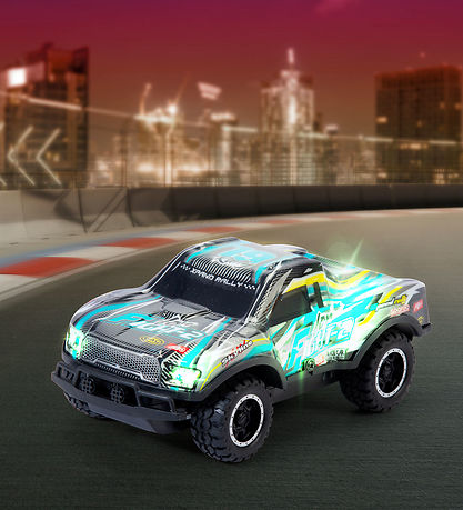 Dickie Toys Fjernstyret Bil - Glow Truggy
