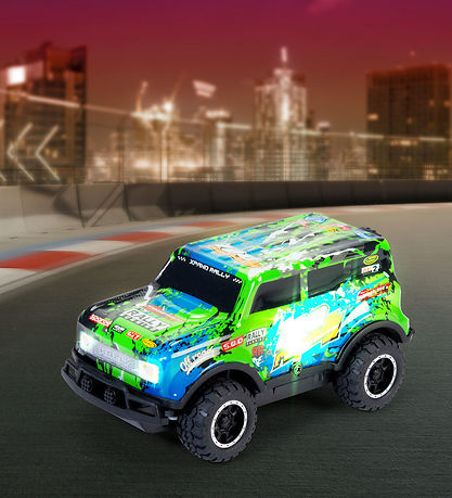 Dickie Toys Fjernstyret Bil - Glow Rally Truck