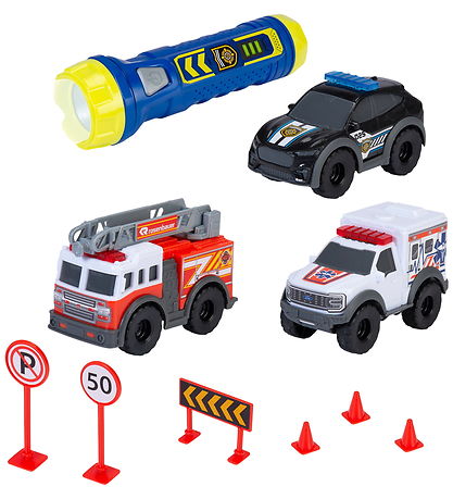 Dickie Toys Bilsæt - Micro Playset