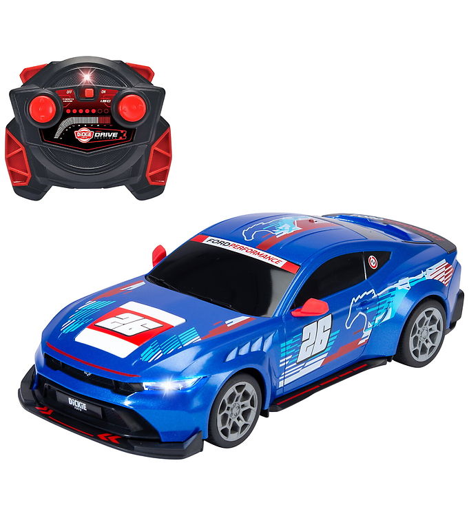 Dickie Toys Fjernstyret Bil - Ford Mustang Customized RTR