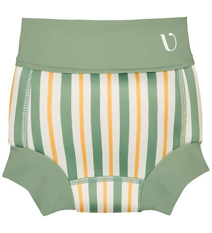 Vanilla Copenhagen Blebadebukser - Neoprene - Fern - Striped