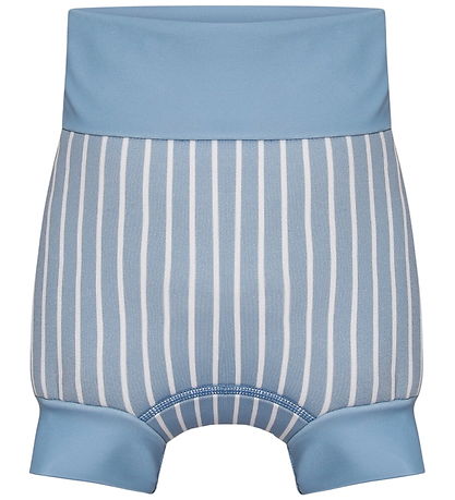 Vanilla Copenhagen Blebadebukser - Neoprene - Blue Shadow - Stri