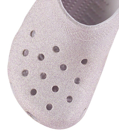 Crocs Sandaler - Classic Glitter Clog GrIc - Grape Ice