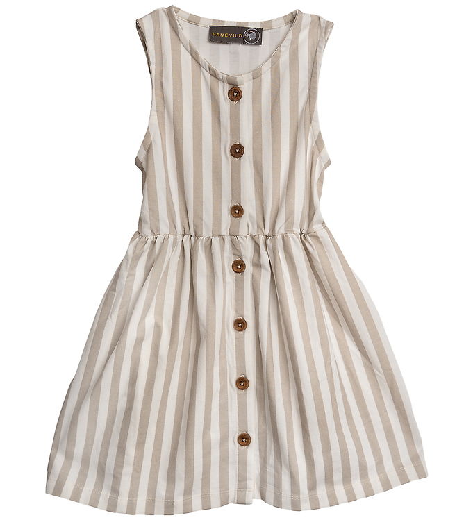Hanevild Kjole - Striped - Summer Sand