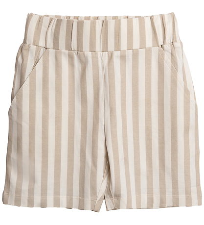 Hanevild Shorts - Striped - Sommer Sand
