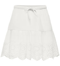 Kids Only Nederdel - Broderi - KogBondi - Cloud Dancer