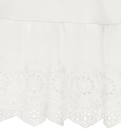 Kids Only Nederdel - Broderi - KogBondi - Cloud Dancer