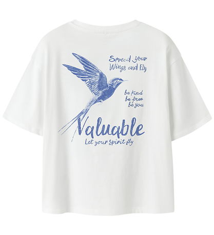 Name It T-shirt - NkfFrancine - Bright White