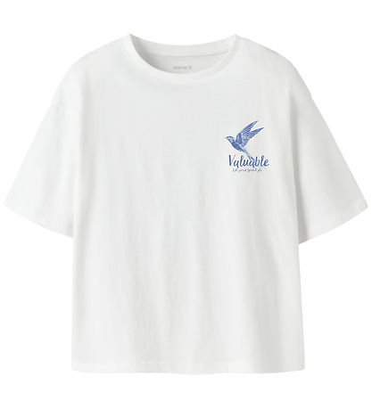 Name It T-shirt - NkfFrancine - Bright White