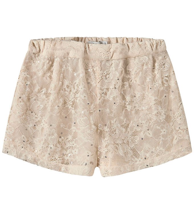 Name It Fudrina - Børne Shorts - Beige - 128
