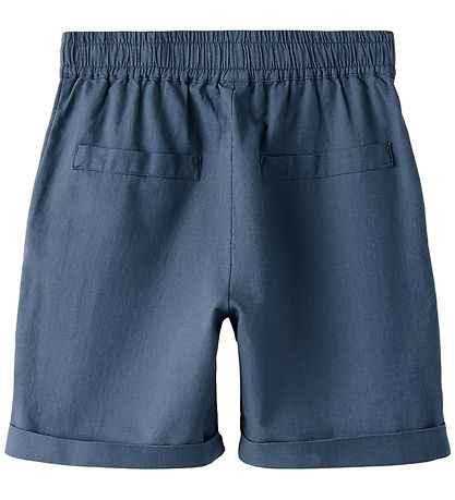 Name It - Shorts - NkmFalinnen - Vintage Indigo