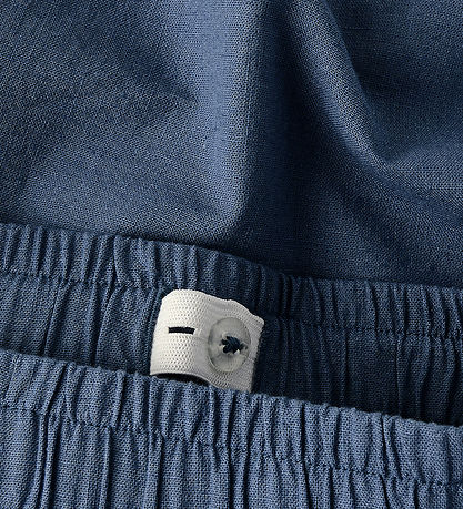 Name It - Shorts - NkmFalinnen - Vintage Indigo