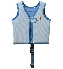 Liewood Swim Vest - 11-15 kg - Dove - Y/D Stripe Riverside/Cream