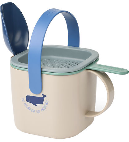 Liewood Sand sæt - Roald - Shark/Dove Blue
