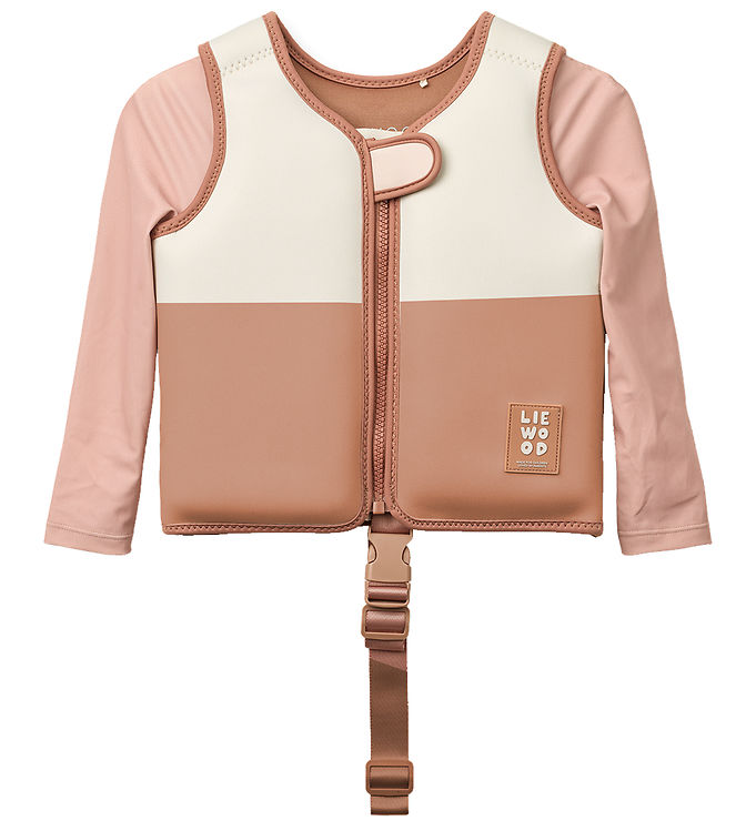 Liewood Svømmevest m. Ærmer - 11-15 kg - Tuscany rose multi mi