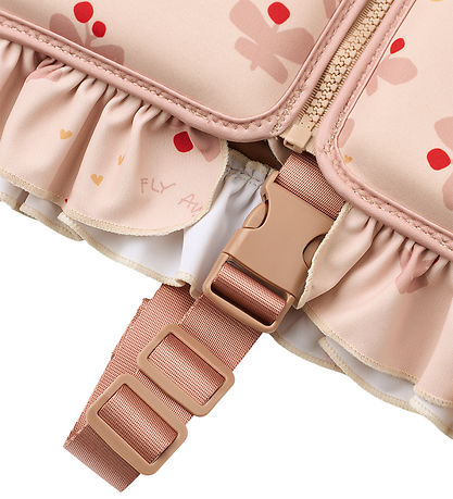 Liewood Svømmevest - 15-19 kg - Butterfly/Apple blossom