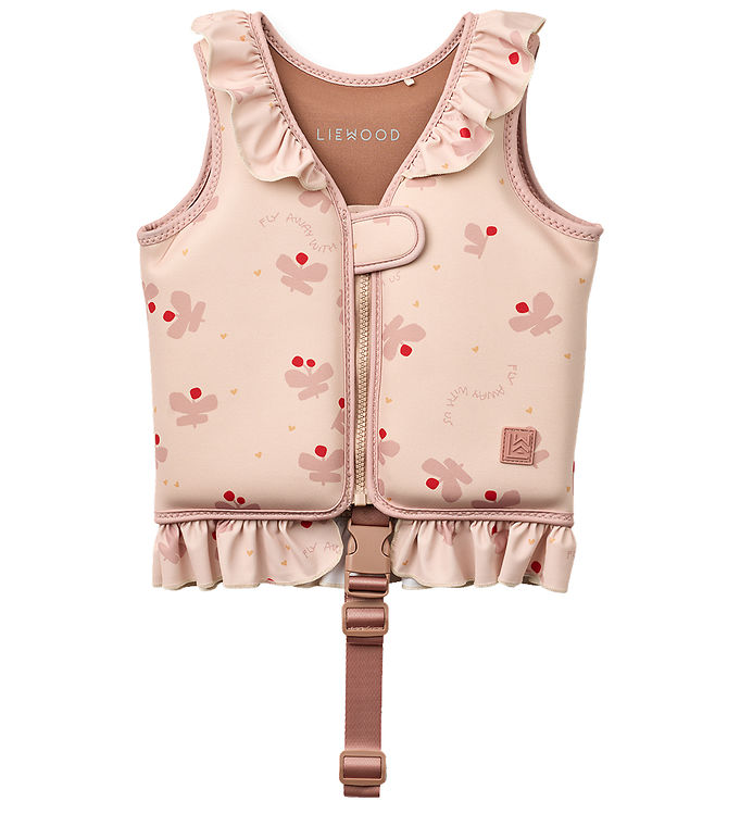Liewood Svømmevest - 15-19 kg - Butterfly/Apple blossom