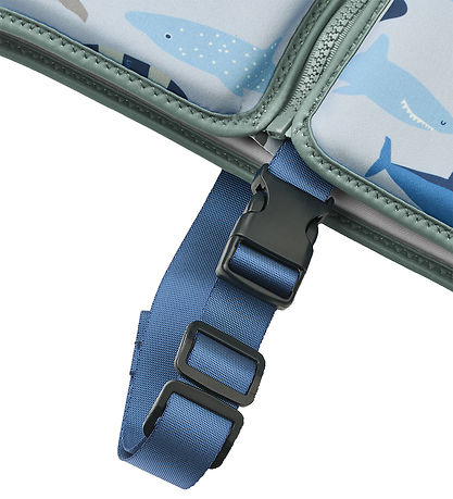 Liewood Svømmevest - 15-19 kg - Dove - Shark/Dove blue