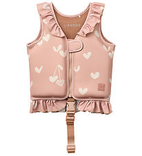 Liewood Swim Vest - 11-15 kg - Dove - Sweethearts/Pale Tuscany