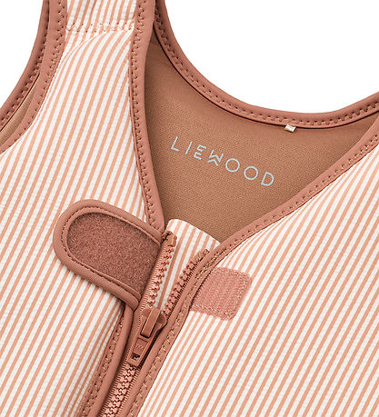 Liewood Svømmevest - 11-15 kg - Dove - Y/D Stripe pale tuscany/c