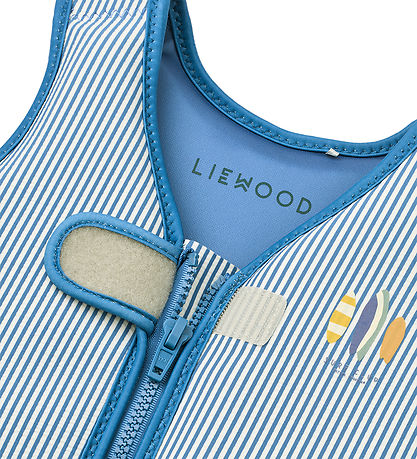 Liewood Svømmevest - 19-30 kg - Dove - Y/D Stripe Riverside/Crem