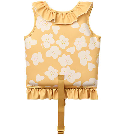 Liewood Svømmevest - 11-15 kg - Dove - Flower/Lemon yellow