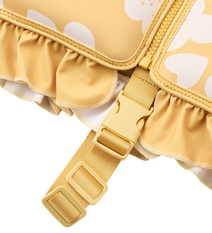 Liewood Svømmevest - 11-15 kg - Dove - Flower/Lemon yellow