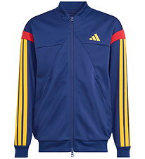 adidas Performance Cardigan - J Hot Top - Dkblue/Creyel/Tepore