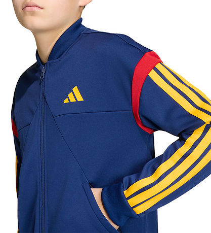 adidas Performance Cardigan - J Hot Top - Dkblue/Creyel/Tepore