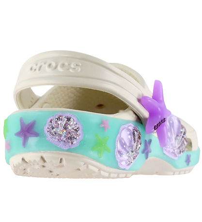 Crocs sandaler - Classic Sea Sparkel Shaker - Frappe