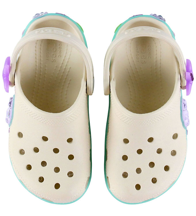 Crocs Sandaler - Classic Sea Sparkle Shaker - Frappe