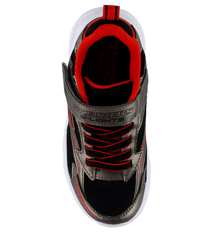 Skechers sko - Meteor- Lights Glow - Silver