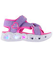 Skechers Sandaler - Heart Lights - Lavender/Pink