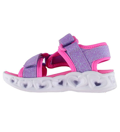 Skechers Sandaler - Heart Lights - Lavender/Pink