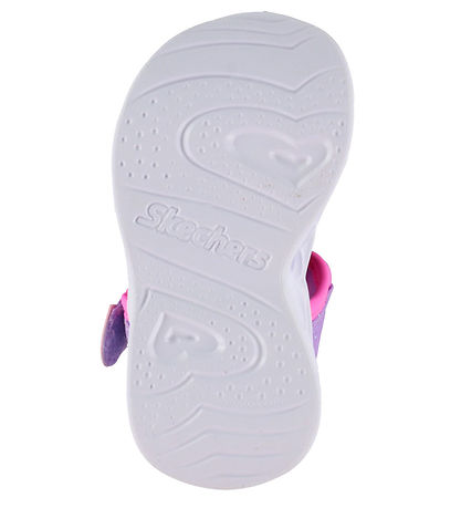 Skechers Sandaler - Heart Lights - Lavender/Pink