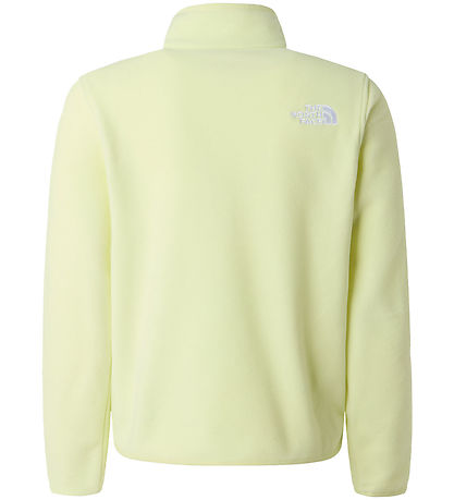 The North Face Fleecetrøje - Glacier QTR Zip - Lemon Mist