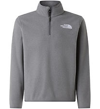 The North Face Fleecetrøje - Glasier QTR Zip - TNF Mid grey Heat