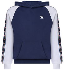 Champion Hættetrøje - Navy/White